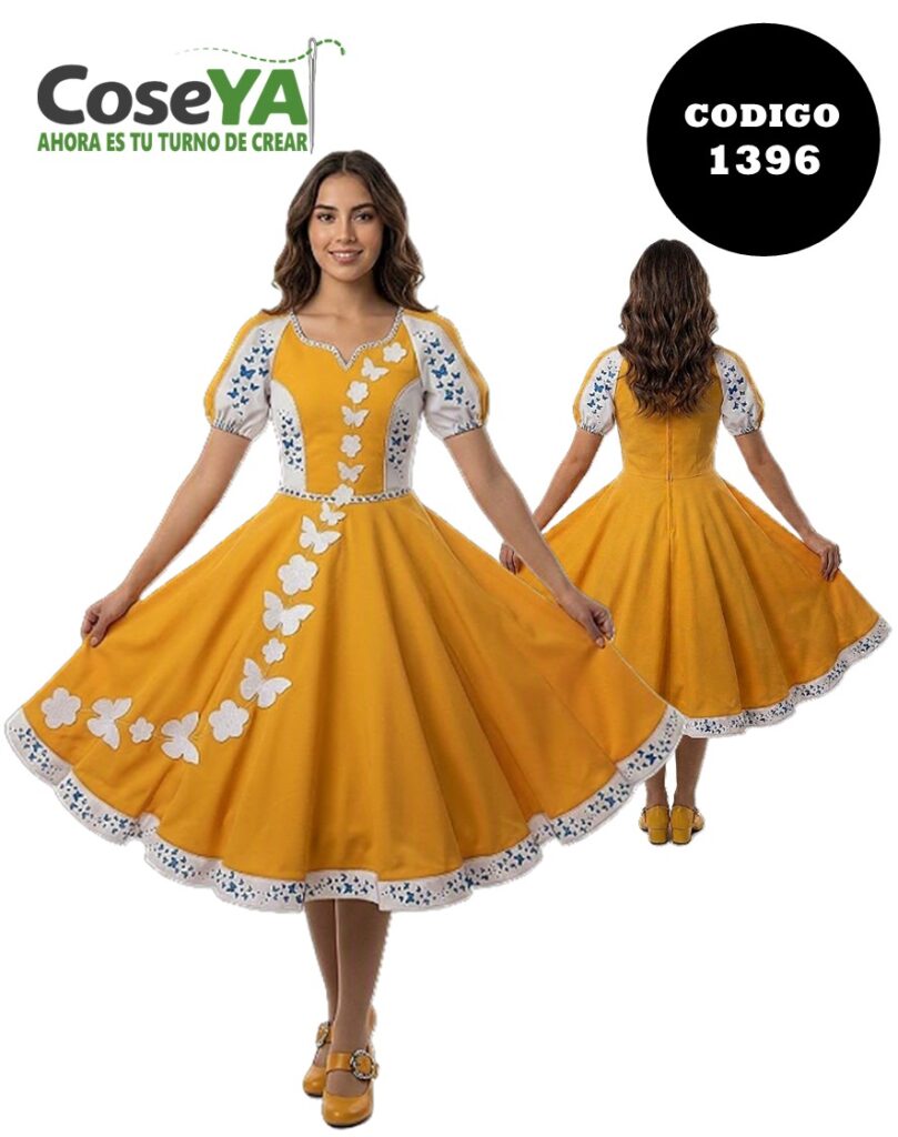 VESTIDO DE CUECA.