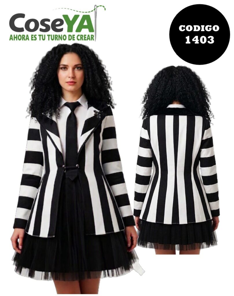 Chaqueta Beetlejuice Mujer